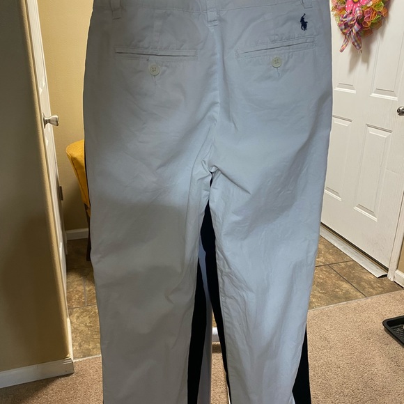 White Ralph Lauren pants. - Picture 2 of 3